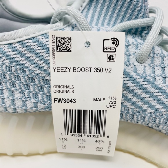 Adidas Yeezy Boost 350 V2 Cloud White - Picture 8 of 8